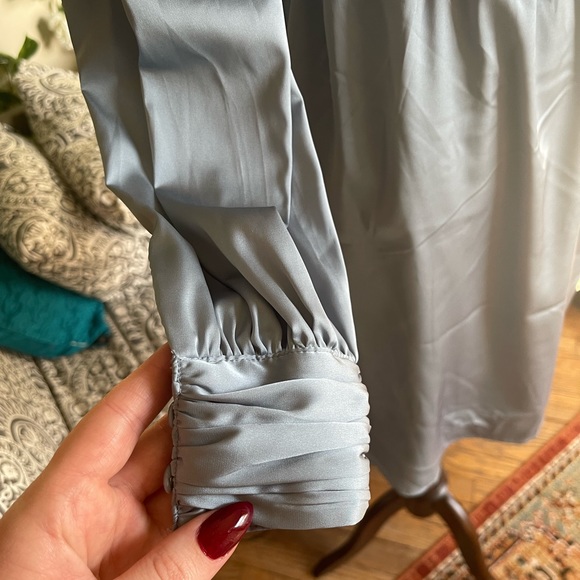 Backyard Roses Satin Dress! ✨🍸 - Picture 4 of 5